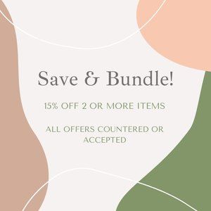 Save and Bundle!
